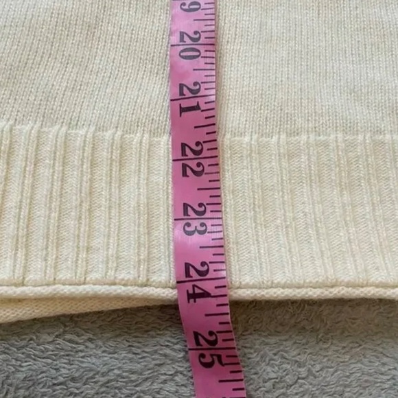 Jenni Kayne Everyday Sweater Wool Cashmere Blend Size S Quiet Luxury Old Money - Picture 4 of 9